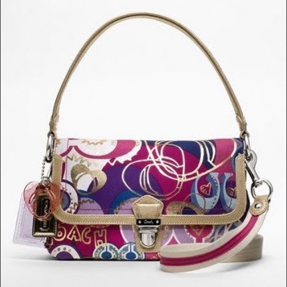 Coach Purse Hangbag - Picture 1 of 8